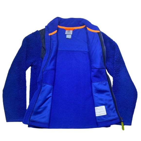 Champion Boys Blue Jacket w/Zip Closure Size M (8-10) - Picture 4 of 9